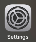 Image of iOS Settings icon