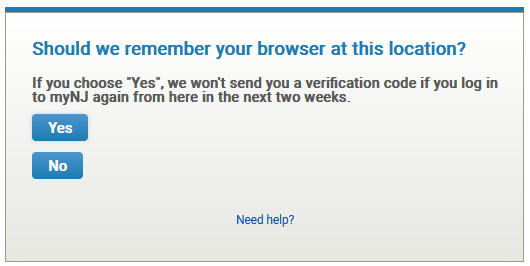 Image of registering authenticator app during login when you have a service that requires MFA